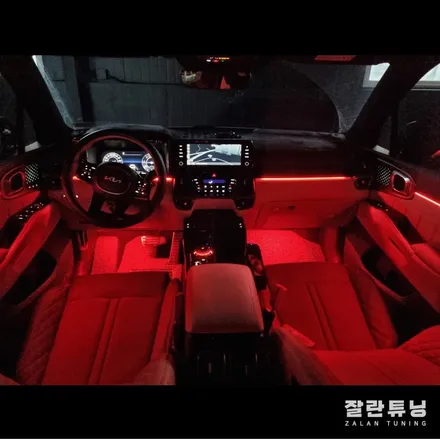 4세대쏘렌토MQ4 엠비언트로 실내포인트 확실하게 평택안성엠비언트 실내무드등 / 경기 안성