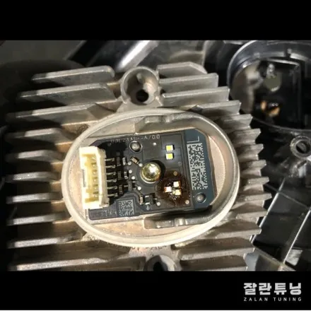 BMW 5시리즈 G30 520d 520i엔젤아이 황변의 원인과 수리과정 수리는 빠를수록 좋다 평택안성 잘란튜닝 / 경기 안성