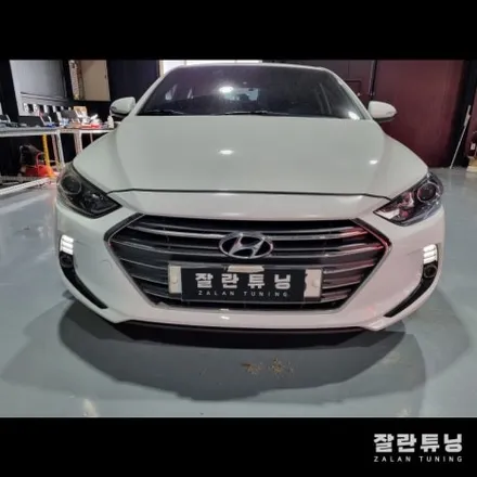 아반떼AD 브라비오 합법인증 LED 전조등 주간주행등 후진등 교체 / 경기 안성