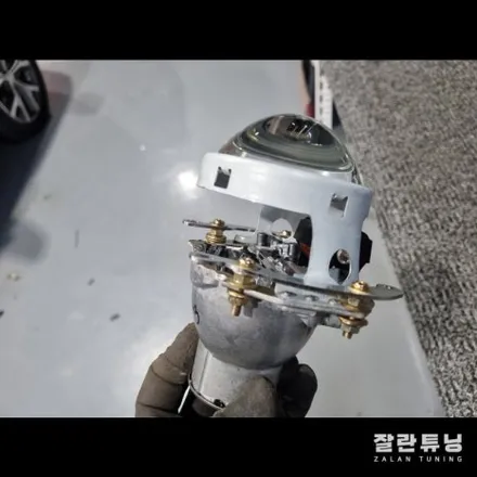 SM5 플레티넘 라이트 광도 미달로 검사불합격..반사판교체로 합격만들기 / 경기 안성