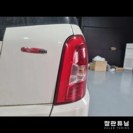 렉스턴W 후미등 면발광 led 점등불량 수리 평택렉스턴w 후미등 수리 / 경기 안성