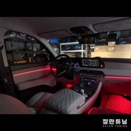 평택안성 펠리세이드 엠비언트튜닝 실내 분위기를 내맘대로 바꾼다 실내무드등 가성비갑튜닝 / 경기 안성