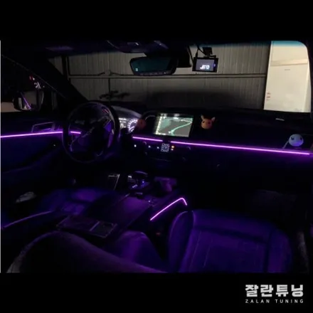 평택 제네시스G80 엠비언트 가성비튜닝 안성G80실내무드등튜닝 / 경기 안성