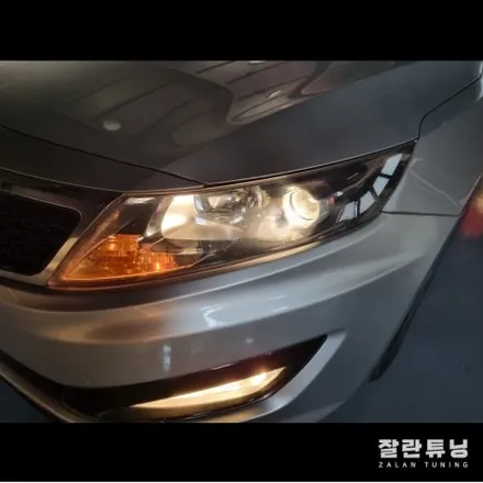 1세대 K5 국토부인증 브라비오터미네이터SP 합법튜닝 시인성좋은 LED 전조등 교체 평택안성 잘란튜닝 / 경기 안성
