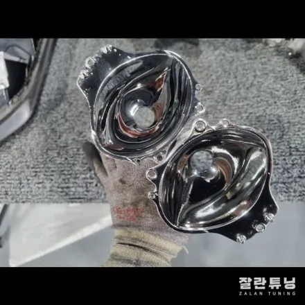 더뉴 K5 정기검사 광도부적합 라이트 반사판 교체로 100% 합격 전조등을 켜도 앞이 보이지않는 야간운전이 두렵다면?? / 경기 안성