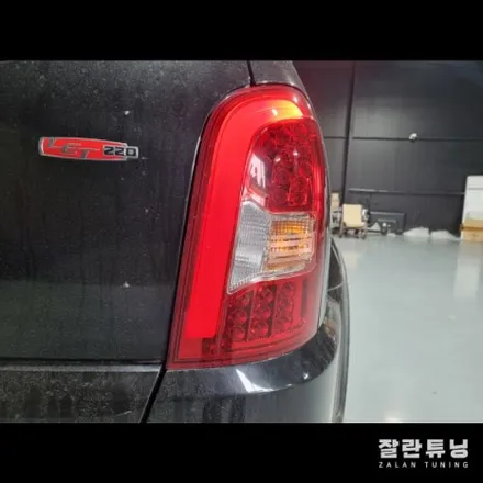 렉스턴W 고질적인 문제 후미등과 공조기 액정 수리 / 경기 안성
