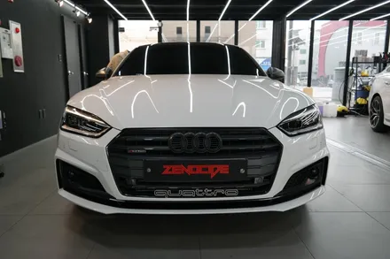 김포랩핑 전문샵 제노사이드 2020 아우디 A5 뿌리는랩핑 제거 및 그릴랩핑/3M2080 루프스킨 시공 / 김포시 장기동