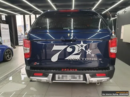 [커스텀데칼]  제노사이드 _김포본점 _렉스턴 스포츠/칸  튜닝전문 포인트데칼/커스텀데칼 시공 (궁딩이명찰) / 김포시 장기동
