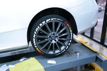 김포 장기동 튜닝 멀티샵 [제노사이드] 벤츠 C200 C63AMG 룩      카테고리코퍼레이션 타이어레터링 타이어이니셜 시공 / 김포시 장기동