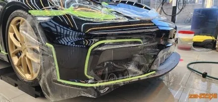 김포 PPF 제노사이드 포르쉐 박스터 718 GT4  PPF프론트패키지+윈드쉴드 보호필름 / 김포시 장기동