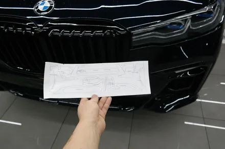 김포 장기동 필름(PPF/랩핑/썬팅) 전문샵 제노사이드 BMW X7   프론트패키지PPF(생활보호PPF+휀다/프론트범퍼/본네트/보닛/보넷)+포인트랩핑 시공 HELLO/XPEL 시공 / 김포시 장기동