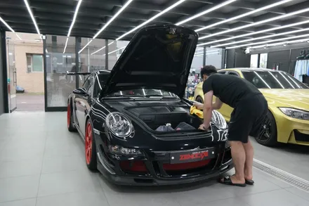 [제노사이드] 김포 장기동 튜닝멀티샵 포르쉐911(997) GT3         부분PPF 및 내장제 교체 차량관리 / 김포시 장기동