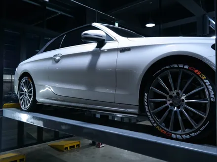 김포 장기동 튜닝 멀티샵 [제노사이드] 벤츠 C200 C63AMG 룩      카테고리코퍼레이션 타이어레터링 타이어이니셜 시공 / 김포시 장기동