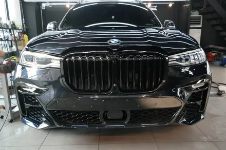 김포 장기동 필름(PPF/랩핑/썬팅) 전문샵 제노사이드 BMW X7   프론트패키지PPF(생활보호PPF+휀다/프론트범퍼/본네트/보닛/보넷)+포인트랩핑 시공 HELLO/XPEL 시공 / 김포시 장기동