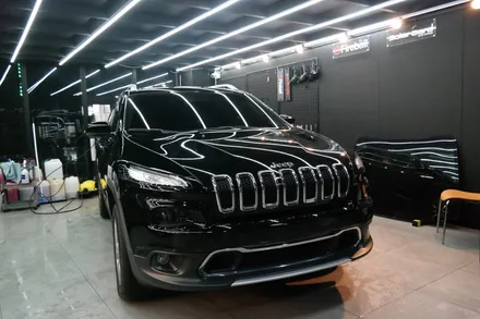 JEEP 체로키 검정차량 도장면 잔기스 와 죽은 광/채도 로 인한 스트레스! 김포 장기동 제노사이드 에서 광택 + 파이어볼 이지스로 복원!다시 새롭게 살려낸 새차 같은 내차! / 김포시 장기동