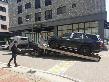 김포 랩핑 전문점 제노사이드 펠리세이드 아이언맨 에디션 전체랩핑 과 휠포인트랩핑 과 순정형듀얼머플러팁 튜닝까지 완벽한 콘셉트!! / 김포시 장기동
