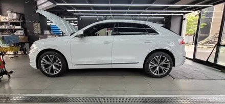 [김포 랩핑] 아우디 Q8 50TDI 크롬죽이기 랩핑 과 벤츠 GLE400d 쿠페 블랙 PPF 루프스킨 / 김포시 장기동