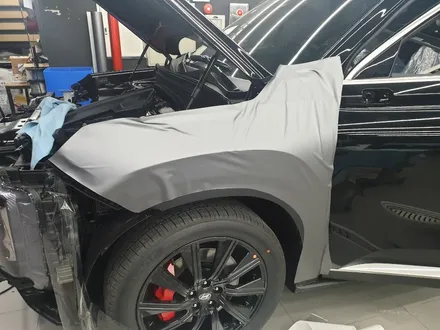 김포 랩핑 전문점 제노사이드 펠리세이드 아이언맨 에디션 전체랩핑 과 휠포인트랩핑 과 순정형듀얼머플러팁 튜닝까지 완벽한 콘셉트!! / 김포시 장기동