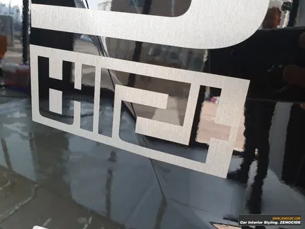 [커스텀데칼]  제노사이드 _김포본점 _렉스턴 스포츠/칸  튜닝전문 포인트데칼/커스텀데칼 시공 (궁딩이명찰) / 김포시 장기동