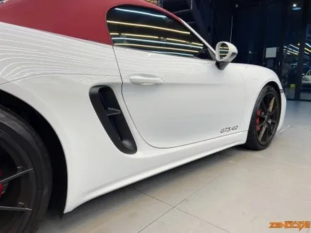 [김포PPF] 포르쉐 박스터 718 4.0 GTS 카바차(KAVACA) 전체 PPF / 실내 카본 PPF / 소프트탑 발수코팅 (패브릭가드303) / 김포시 장기동