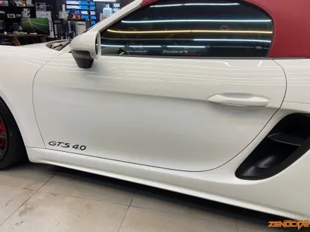 [김포PPF] 포르쉐 박스터 718 4.0 GTS 카바차(KAVACA) 전체 PPF / 실내 카본 PPF / 소프트탑 발수코팅 (패브릭가드303) / 김포시 장기동