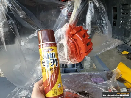 [익스테리어] 제노사이드 김포점 렉스턴스포츠 켈리퍼도색 / 김포시 장기동