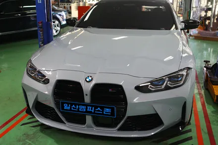 [BMW] M4 우레탄 캘리퍼도색 - 익스트림 레드 - 일산멤피스존 - 서울 경기 일산 파주 브레이크 캘리퍼도색 잘하는곳 비용 신형개조 컨버젼 / 파주 운정로