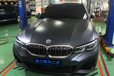 [BMW] M340i 우레탄 캘리퍼도색 - 커스텀 퍼플 - 일산멤피스존 - 서울 일산 파주 경기 브레이크 캘리퍼도색 잘하는곳 복원 드레스업 / 파주 운정로