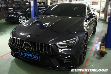 [벤츠] AMG GT43 우레탄 캘리퍼도색 복원 - 세라믹 오렌지 - 일산멤피스존 일산 파주 운정 캘리퍼도색 잘하는곳&비용 가격 - 드레스업 튜닝 브레이크 녹제거 / 파주 운정로