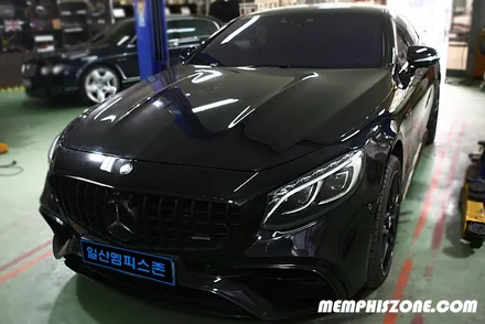 [벤츠] AMG S63 쿠페 캘리퍼도색 - 플래쉬 플라밍고 형광색 - 일산 멤피스존 - 파주 운정 캘리퍼도색잘하는곳&비용 가격 드레스업 튜닝 복원 / 파주 운정로