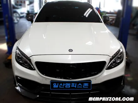 [벤츠] AMG C63 (W214) 쿠페 브레이크 캘리퍼도색 비용 - 세라믹 오렌지 - 일산 멤피스존 - 드레스업 튜닝 잘하는곳 파주 운정 / 경기 파주