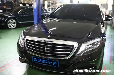 [벤츠] S350 (W222) 브레이크 캘리퍼도색 / 비용 - 리얼 카퍼(구리색) - 일산 멤피스존 - 드레스업 튜닝 파주 운정 / 경기 파주