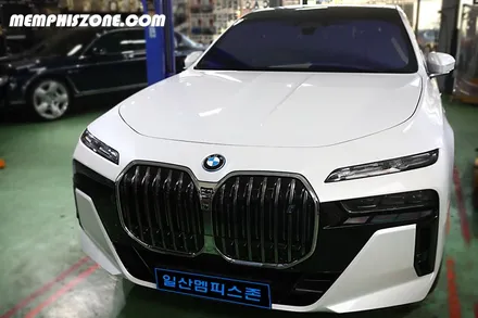 [BMW] i7 (G70e) 브레이크 캘리퍼도색 / 비용 - 플래쉬 옐로우 (형광색) - 일산 멤피스존 - 드레스업 튜닝 파주 운정 / 경기 파주