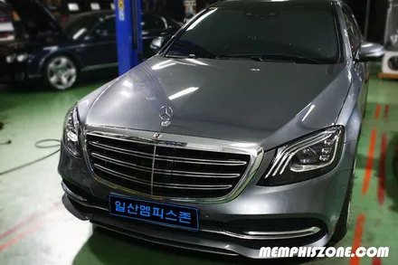 [벤츠] S560 (W222) 브레이크 캘리퍼도색/비용/재도색 - 커스텀 건메탈 - 일산 멤피스존 드레스업 튜닝 - 파주 운정 / 경기 파주