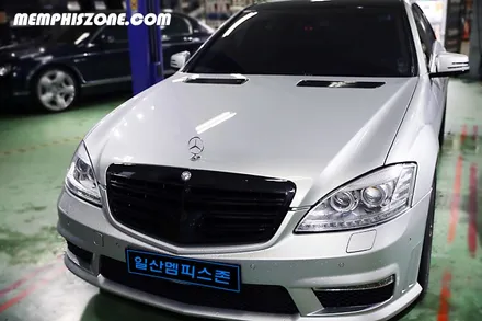 [벤츠] S500 (W221) 브레이크 캘리퍼도색 / 비용 - 세라믹 오렌지 - 일산 멤피스존 드레스업 튜닝 - 파주 운정 / 경기 파주