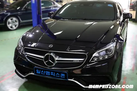 [벤츠] AMG CLS63 (W218) 브레이크 캘리퍼도색 - 커스텀 오렌지 - 일산 멤피스존 드레스업 튜닝 - 캘리퍼도색비용 파주 운정 / 경기 파주