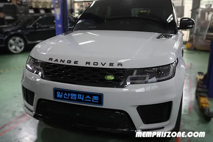 [랜드로버] 레인지로버 스포츠  브레이크 캘리퍼도색 - 커스텀 민트 - 일산 멤피스존 - 캘리퍼도색 비용 드레스업 튜닝 / 경기 파주
