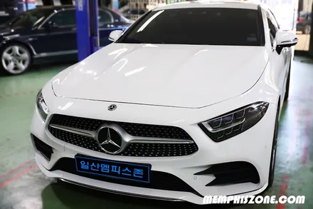 [벤츠] CLS 400d (C257) 브레이크 캘리퍼도색 - 리얼 카퍼(구리색) - 일산 멤피스존 드레스업 튜닝 - 파주 운정 캘리퍼도색 비용 / 경기 파주