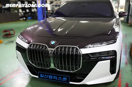 [BMW] 750i (G70) 브레이크 캘리퍼도색 - 리얼 카퍼(구리색) - 일산 멤피스존 파주 운정 드레스업 튜닝 잘하는 곳 비용 / 경기 파주