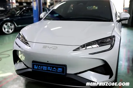 [BYD] 씨라이언 브레이크 캘리퍼도색 - 커스텀 메탈릭 스카이블루(개인맞춤컬러) - 일산 멤피스존 파주 운정 드레스업 튜닝 잘하는곳 비용 / 경기 파주