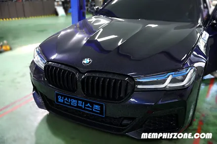 [BMW] 520d (F10) 캘리퍼도색 - 일산 멤피스존 - 익스트림 레드 수입차 전문 드레스업 캘리퍼도색 비용 파주 운정 튜닝 / 경기 파주