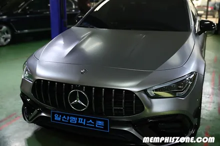 [벤츠] AMG CLA45(C118) 캘리퍼도색 - 커스텀 민트(개인주문컬러) - 일산 멤피스존 수입차 전문 드레스업 튜닝 잘하는곳 파주 운정 / 경기 파주