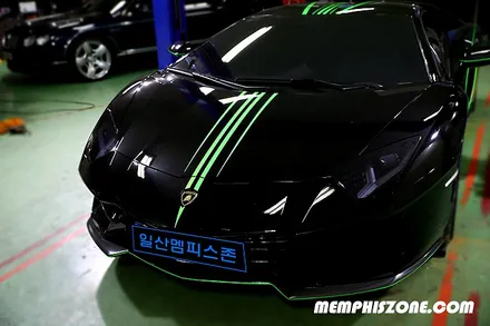 [람보르기니] 아벤타도르 캘리퍼도색 - 커스텀 플래쉬 그린 (개인 맞춤 컬러) - 일산 멤피스존 파주 운정 드레스업 튜닝 슈퍼카전문 / 경기 파주