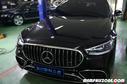 [벤츠] S560(W223) 캘리퍼도색 - 커스텀 그레이(개인주문 컬러) - 일산 멤피스존 - 파주 운정 드레스업 튜닝 슈퍼카 전문 / 경기 파주