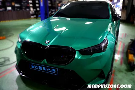 [BMW] M5 (G90) 캘리퍼도색 - 리얼 골드 - 일산 멤피스존 - 드레스업 튜닝 파주 운정 슈퍼카전문 / 경기 파주