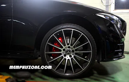 [벤츠] CLS450(C257) 우레탄 캘리퍼도색 - 익스트림 레드 - 일산멤피스존 - 서울 경기 일산 파주 브레이크 캘리퍼도색 드레스업 튜닝 복원 잘하는곳 / 파주 운정로