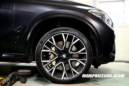 [BMW] X5M (F95) 우레탄 캘리퍼도색 복원 - 리얼 골드 - 일산멤피스존 파주 운정 캘리퍼도색 잘하는곳&가격 비용 드레스업 튜닝 / 파주 운정로