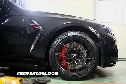 [BMW] M4 (G82) 브레이크 캘리퍼도색 - 익스트림 레드 - 일산 멤피스존 드레스업 튜닝 / 경기 파주