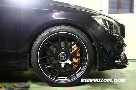 [벤츠] AMG CLA45 브레이크 캘리퍼도색 - 세라믹 오렌지 - 일산 멤피스존 드레스업 튜닝 / 경기 파주