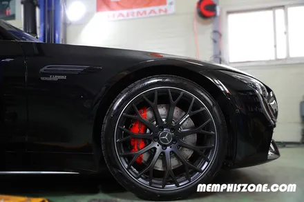 [벤츠] AMG SL43(R232) 캘리퍼도색 - 익스트림 레드 - 일산 멤피스존 드레스업 튜닝 잘하는곳 비용 파주 운정 / 경기 파주